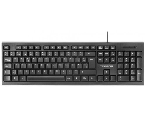 TECLADO TACENS ANIMA AK02ES USB COLOR NEGRO