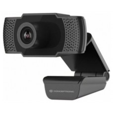 WEBCAM HD CONCEPTRONIC AMDIS 1080P INTERPOLADO USB