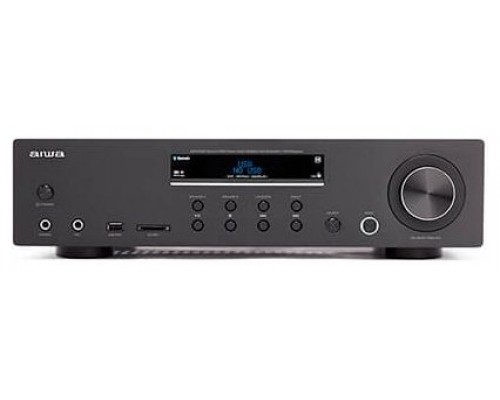 AMPLIFICADOR BLUETOOTH AIWA AMU-120BT BLACK ESTEREO