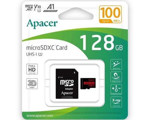 APACER-MICROSD 128GB AP128GMCSX-SX9 APACER-MICROSD 128GB AP128GMCSX