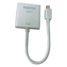 ADAPTADOR MINI DISPLAYPORT A VGA APPROX (Espera 4 dias)