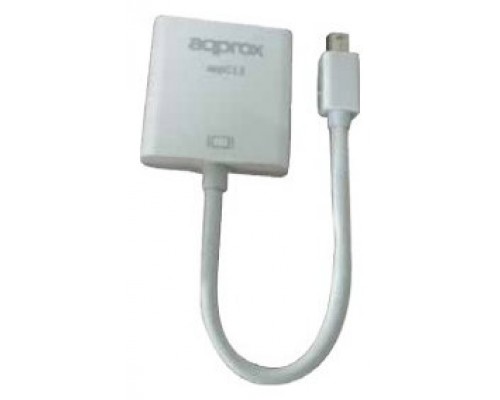 ADAPTADOR MINI DISPLAYPORT A VGA APPROX (Espera 4 dias)