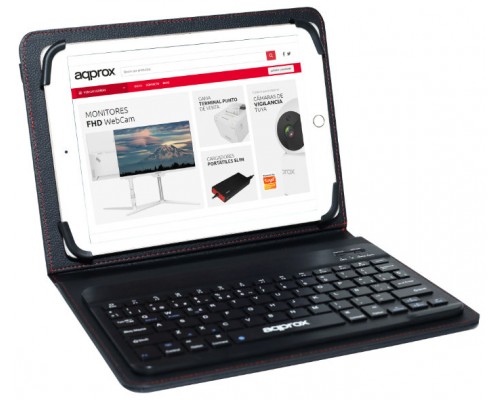 FUNDA CON TECLADO APPROX PARA TABLETS DE 9.7"A