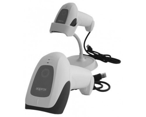 SCANNER CODIGOS DE BARRAS APPROX APPLS11ASWH 1D USB
