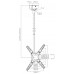 SOPORTE DE TECHO APPROX APPSTT03 PARA PANTALLA