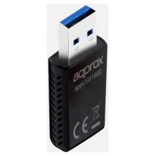 ADAPTADOR USB - 1800Mbps Wi-fi 6 APPROX (Espera 4 dias)-SX7 ADAPTADOR USB - 1800Mbps Wi-fi 6 APPROX (Espera 4 dias)