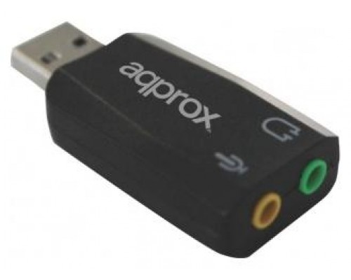 Approx - Tarjeta de sonido APPUSB51 5.1 externa USB