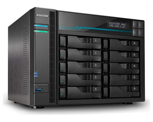 SERVIDOR NAS ASUSTOR  LOCKESTOR PRO AS7110T 10 BAHIAS