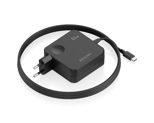 CARGADOR AISENS ASCH-1PD65WL80-BK