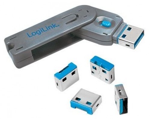 ADAPTADOR BLOQUEO PUERTO USB LOGILINK AU0043