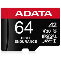ADATA High Endurance microSDXC UHS-I 64GB V30 A2-9SX ADATA High Endurance microSDXC UHS-I 64GB V30 A2