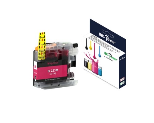 CARTUCHO COMP. BROTHER LC223M MAGENTA  9 ML