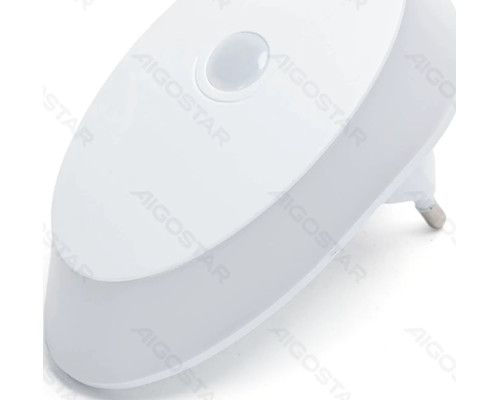 LUZ LED DE NOCHE CON SENSOR 6500K BLANCO AIGOSTAR (Espera 4 dias)