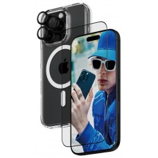 PanzerGlass 3-in-1 Bundle Protec. iPhone 16 Pro