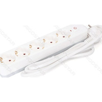 REGLETA PROTECTORA SERIE L 5 TOMAS CON INTERRUPTOR 1.5 M BLANCA AIGOSTAR (Espera 4 dias)-4SX REGLETA PROTECTORA SERIE L 5 TOMAS CON INTERRUPTOR 1.5 M BLANCA AIGOSTAR (Espera 4 dias)