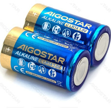 PILA ALCALINA LR14 (C) 1.5V 2 UDS AIGOSTAR (Espera 4 dias)-SX2 PILA ALCALINA LR14 (C) 1.5V 2 UDS AIGOSTAR (Espera 4 dias)