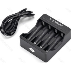 CARGADOR DE PILAS 4 (AA/AAA) NEGRO AIGOSTAR (Espera 4 dias)-SX2 CARGADOR DE PILAS 4 (AA/AAA) NEGRO AIGOSTAR (Espera 4 dias)