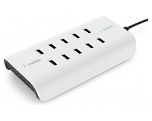 HUB USB 2.0 BELKIN 10 Puertos 2.4Amp USB CHARGER