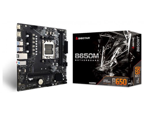 PB BIOSTAR B650MT M-ATX Skt AM5 DISPLAYPORT HDMI