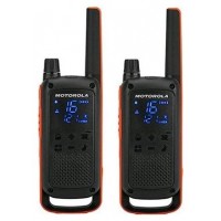 WALKIE-TALKIE MOTOROLA TLKR-T82 NEGRO PACKS 2