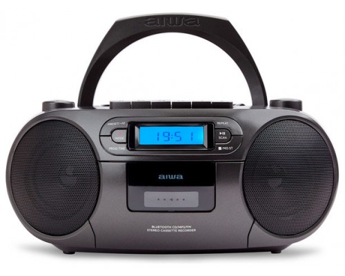 RADIO CD BLUETOOTH PORTABLE AIWA BOOMBOX BBTU-550