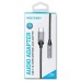 ADAPTADOR AUDIO JACK 3.5/H USB-C 0.10 M GRIS VENTION (Espera 4 dias)