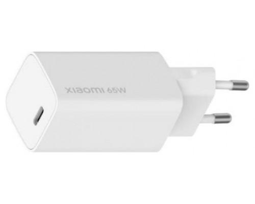 CARGADOR PARED MI FAST CHARGER/1xUSB TYPE-C/65W XIAOMI (Espera 4 dias)