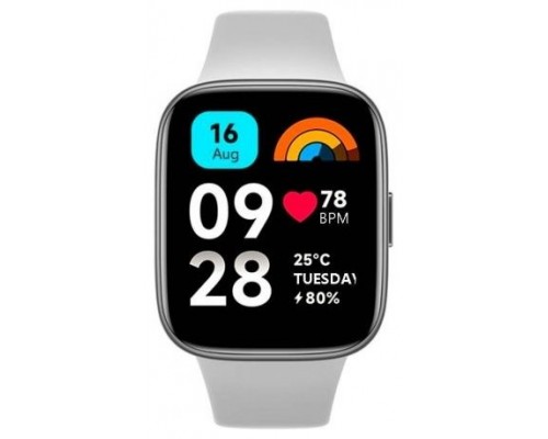 SMARTWATCH REDMI WATCH 3 ACTIVE GRIS XIAOMI (Espera 4 dias)