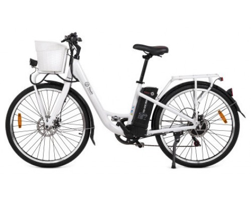 YOUIN YOURIDE Paris - PASEO - RUEDA 26” - BAT. INTEGRADA Y EXTRAIBLE - BLANCA (Espera 4 dias)