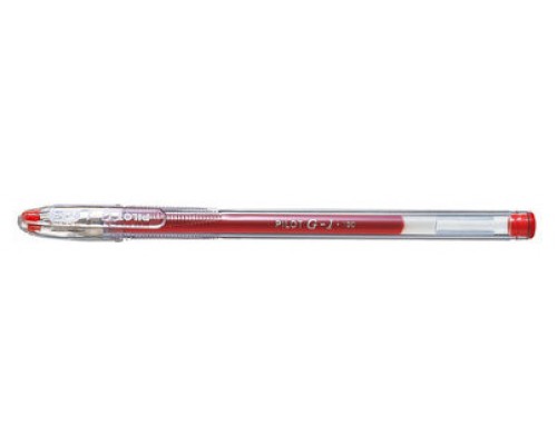 BOLIGRAFO ROLLER GEL G-1 0.5MM ROJO PILOT BL-G1-5TR (MIN12) (Espera 4 dias)