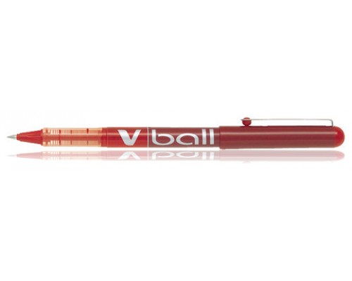 ROLLER TINTA LIQUIDA V-BALL 0.5MM ROJO PILOT BL-VB5-R (MIN12) (Espera 4 dias)