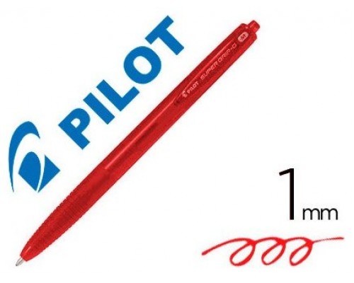 BOLÍGRAFO SUPER G ROJO PILOT BPGG-8R-M-R (MIN12) (Espera 4 dias)