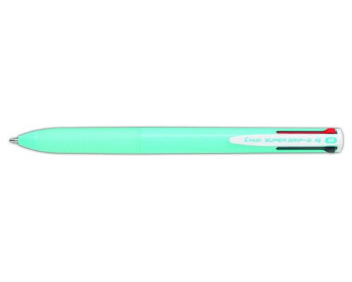 BOLIGRAFO SUPERGRIP G - 4 COLORES - CUERPO COLOR- AZUL CLARO PILOT BPKGG-35M-LB (Espera 4 dias)