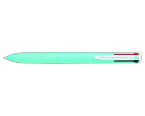 BOLIGRAFO SUPERGRIP G - 4 COLORES - CUERPO COLOR- AZUL CLARO PILOT BPKGG-35M-LB (Espera 4 dias)