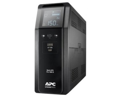 APC BR1600SI sistema de alimentación ininterrumpida (UPS) Línea interactiva 1,6 kVA 960 W 8 salidas AC (Espera 4 dias)