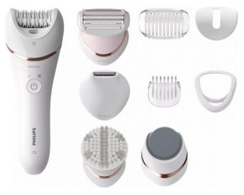 DEPILADORA PHILIPS EPILATOR BRE740/10 SERIES 8000 WET