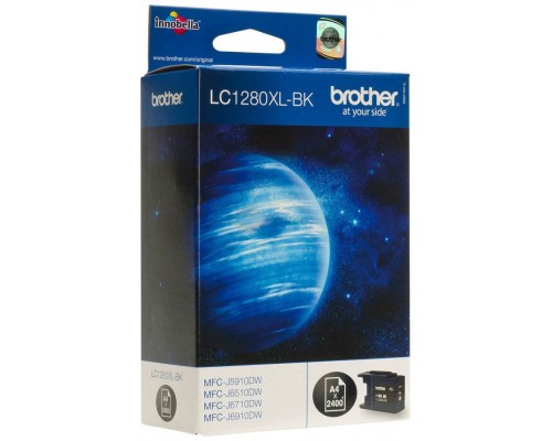 TINTA BROTHER LC-1280XLBK NEGRO ALTA CAPACIDAD (Espera 4 dias)