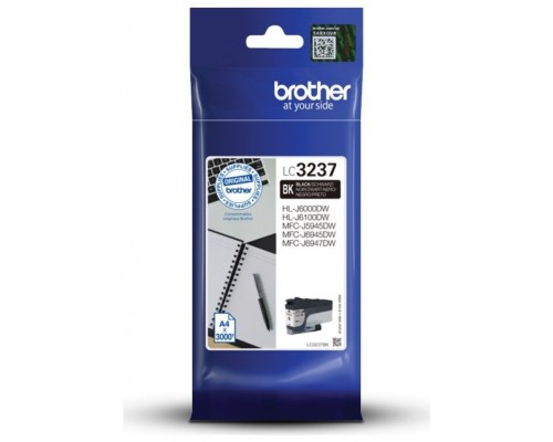 TINTA BROTHER LC-3237BK NEGRO (Espera 4 dias)