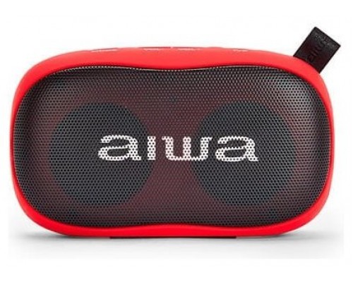 ALTAVOZ BLUETOOTH PORTABLE AIWA BS-110 RED BT 5.0