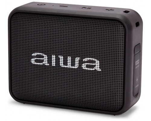 ALTAVOZ BLUETOOTH PORTABLE AIWA BS-200 BLACK BT 5.0