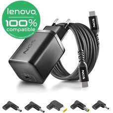 NGS PACK CARGA USBC 65W+CABL 1,5M+5 CLAVIJ LENOVO-SX9 NGS PACK CARGA USBC 65W+CABL 1,5M+5 CLAVIJ LENOVO