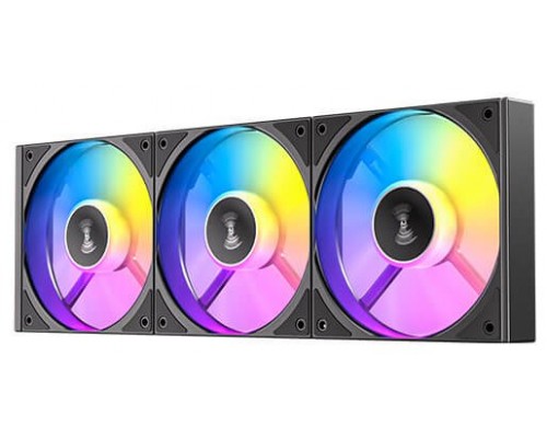 KIT 3 VENTILADORES AUXILIAR C120 A-RGB NEGRO ANTEC (Espera 4 dias)