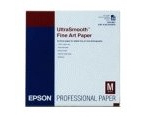 Epson GF Papel UltraSmooth fine art, A3+, 25 h, 325g/m2