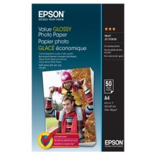 EPSON Value Glossy Photo Paper - A4 - 50 Hojas