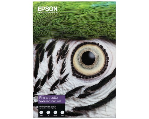 EPSON papel Fine Art Cotton Textured Natural 300 g/m2 - A4