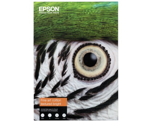 EPSON papel Fine Art Cotton Textured Bright 300 g/m2 - A3+