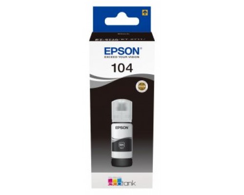 104 EcoTank Black ink bottle