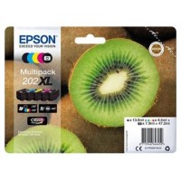 EPSON Multipack 5-colours 202XL Claria Premium Ink con RF