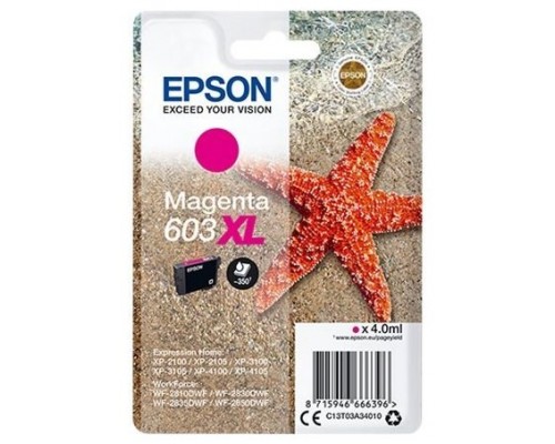 EPSON cartucho 603XL magenta - Estrella de mar