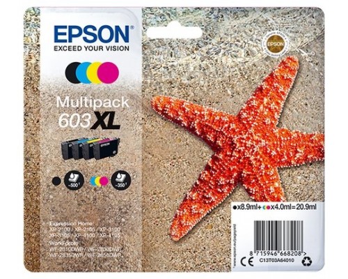 TINTA EPSON C13T03A64010 603XL MULTIPACK (Espera 4 dias)
